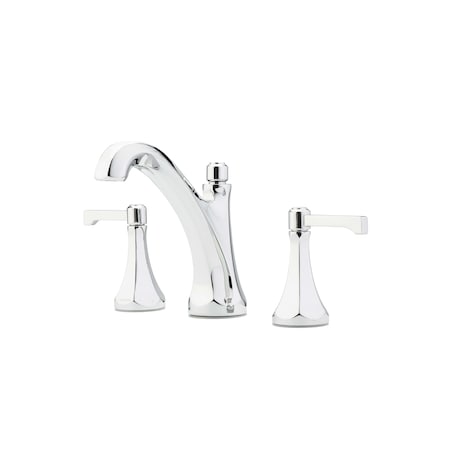 Pfister Pfister Arterra Two Handle Widespread Lavatory Faucet Polished Chrome LG49-DE0C
